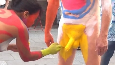 New york public body paint