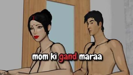 mere boyfriend ne meri step mom  ki  chut me ungli pela fhir gand mara